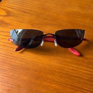 Silhouette red sunglasses